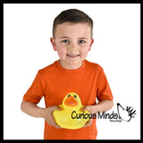 Jumbo Glitter Rubber Ducks - Rubber Duckies - Cute Novelty Prize Reward Giveaway