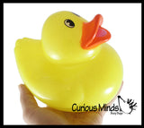 Jumbo Glitter Rubber Ducks - Rubber Duckies - Cute Novelty Prize Reward Giveaway