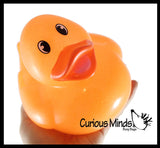 Jumbo Glitter Rubber Ducks - Rubber Duckies - Cute Novelty Prize Reward Giveaway