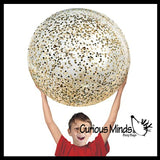 Jumbo Sparkle Inflatable Jelly Balloon Ball - Inflatable Ball - Reusable Lightweight Fun