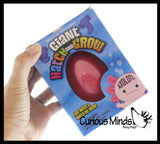 Jumbo Hatch and Grow an Axolotl Egg in Water - Add Water and it Grow - Critter Toy Bath - Soak in Water and It Expands