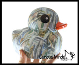 Jumbo Money Cash Pattern Rubber Ducks - Rubber Duckies - Cute Novelty Prize Reward Giveaway