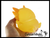 NEW - Jumbo Axolotl Sugar Ball - Thick Glue/Gel Syrup Molasses Stretch Ball - Ultra Squishy and Moldable Slow Rise Relaxing Sensory Fidget Stress Toy Huge