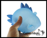 NEW - Jumbo Axolotl Sugar Ball - Thick Glue/Gel Syrup Molasses Stretch Ball - Ultra Squishy and Moldable Slow Rise Relaxing Sensory Fidget Stress Toy Huge