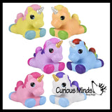 NEW - JUMBO Pony Unicorn Squishy Slow Rise Foam Pet Animal Toy -  Scented Sensory, Stress, Fidget Toy