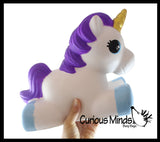 NEW - JUMBO Pony Unicorn Squishy Slow Rise Foam Pet Animal Toy -  Scented Sensory, Stress, Fidget Toy