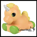 NEW - JUMBO Pony Unicorn Squishy Slow Rise Foam Pet Animal Toy -  Scented Sensory, Stress, Fidget Toy