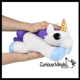 NEW - JUMBO Pony Unicorn Squishy Slow Rise Foam Pet Animal Toy -  Scented Sensory, Stress, Fidget Toy