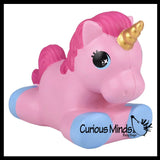 NEW - JUMBO Pony Unicorn Squishy Slow Rise Foam Pet Animal Toy -  Scented Sensory, Stress, Fidget Toy