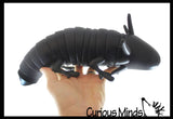 NEW Jumbo 12" Axolotl Fidget - Large Wiggle Articulated Jointed Moving Axolotyl Toy - Unique