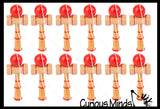 NEW - Kendama Small Wood Ball and Cup Wooden Mexican Yo Yo Toy Yoyo Skill Trick Toy