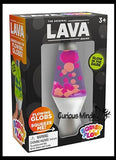 NEW - Mini Lava Lamp Squish and Flow Stress Ball Nee Doh.  Squeeze to Put Lava in Motion