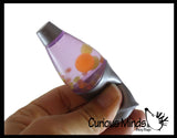 NEW - Mini Lava Lamp Squish and Flow Stress Ball Nee Doh.  Squeeze to Put Lava in Motion