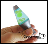 NEW - Mini Lava Lamp Squish and Flow Stress Ball Nee Doh.  Squeeze to Put Lava in Motion