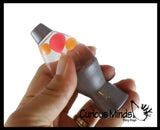 NEW - Mini Lava Lamp Squish and Flow Stress Ball Nee Doh.  Squeeze to Put Lava in Motion