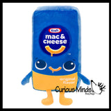 NEW - Mac & Cheese Plush Toy - Cute Food Stuffed Animal - Macaroni Lover