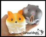 Marshmallow Animal Stress Balls - Ultra Soft Kneadable Fidget Squish Balls - Amazingly Soft