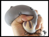 Marshmallow Animal Stress Balls - Ultra Soft Kneadable Fidget Squish Balls - Amazingly Soft