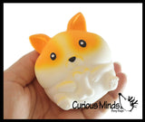 Marshmallow Animal Stress Balls - Ultra Soft Kneadable Fidget Squish Balls - Amazingly Soft