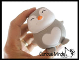 NEW - Marshmallow Penguin Animal Stress Balls - Ultra Soft Kneadable Fidget Squish Balls - Amazingly Soft Winter