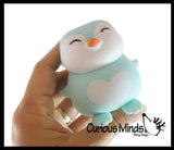 NEW - Marshmallow Penguin Animal Stress Balls - Ultra Soft Kneadable Fidget Squish Balls - Amazingly Soft Winter