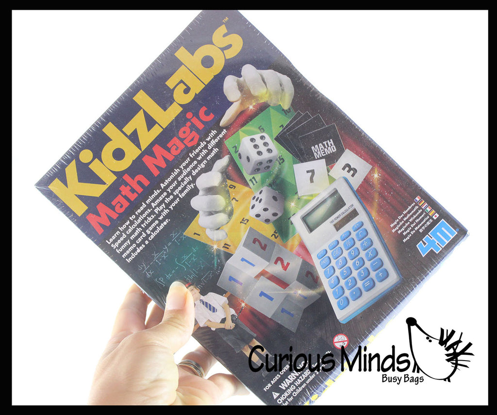 Math Magic - 4M Kidz Labs Numbers and Math Magic Tricks Learning Set