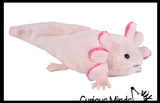 NEW - Tiny Axolotl Realistic Cute Plush Stuffed Animals - Adorable Soft and Cuddly Mini Animal Plushie Plushy