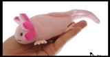 NEW - Tiny Axolotl Realistic Cute Plush Stuffed Animals - Adorable Soft and Cuddly Mini Animal Plushie Plushy