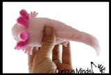 NEW - Tiny Axolotl Realistic Cute Plush Stuffed Animals - Adorable Soft and Cuddly Mini Animal Plushie Plushy