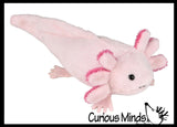 NEW - Tiny Axolotl Realistic Cute Plush Stuffed Animals - Adorable Soft and Cuddly Mini Animal Plushie Plushy