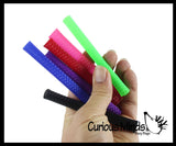 Nylon Small Tube Fidget Toy - Mesh Shooter Toy - Cat toy - Party Favors Giveaway Prizes