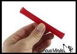 Nylon Small Tube Fidget Toy - Mesh Shooter Toy - Cat toy - Party Favors Giveaway Prizes