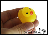 Duck Cute Animal Mochi Squishy Animals - Kawaii -  Cute Individually Wrapped Toys - Sensory, Stress, Fidget Party Favor Toy Gummy Duckies