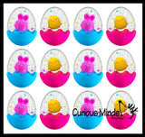 NEW - NeeDoh Egg Squeezter - Water Filled Ball with Bunny or Chick - Easter Toy Fidget Nee Doh