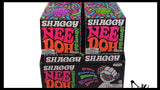 NeeDoh Shaggy Soft Doh Filled Stretch Ball - Ultra Squishy and Moldable Relaxing Sensory Fidget Stress Toy Nee Doh