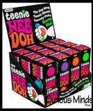 NeeDoh Teenie Tiny Nee-Doh 3 Pack Soft Doh Filled Stretch Ball - Ultra Squishy and Moldable Relaxing Sensory Fidget Stress Toy