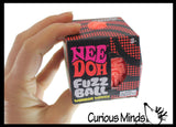 NEW - NeeDoh Fuzzball Waves Soft Doh Filled Stretch Ball - Ultra Squishy and Moldable Relaxing Sensory Fidget Stress Toy Nee Doh Fuzz