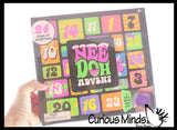 NEW - NeeDoh Advent Calendar - 24 days of Squish - Christmas Gift Toy