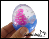 NEW - NeeDoh Egg Squeezter - Water Filled Ball with Bunny or Chick - Easter Toy Fidget Nee Doh