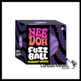 NEW - NeeDoh Fuzzball Waves Soft Doh Filled Stretch Ball - Ultra Squishy and Moldable Relaxing Sensory Fidget Stress Toy Nee Doh Fuzz