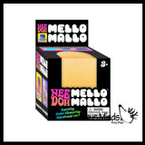 NEW - NeeDoh Mello Mallo Soft Doh Filled Stretch Ball - Ultra Squishy and Moldable Relaxing Sensory Fidget Stress Toy Nee Doh Color Change Heat Sensitive