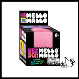 NEW - NeeDoh Mello Mallo Soft Doh Filled Stretch Ball - Ultra Squishy and Moldable Relaxing Sensory Fidget Stress Toy Nee Doh Color Change Heat Sensitive