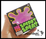 NeeDoh Sploot Splat Sugar Ball - Thick Glue/Gel Stretch Ball - Ultra Squishy and Moldable Slow Rise Relaxing Sensory Fidget Stress Toy