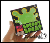 NeeDoh Sploot Splat Sugar Ball - Thick Glue/Gel Stretch Ball - Ultra Squishy and Moldable Slow Rise Relaxing Sensory Fidget Stress Toy