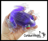 NEW - Jumbo Gooey Frog Fidget Stress Toy - Large Gel Filled Sensory Toy