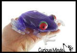 NEW - Jumbo Gooey Frog Fidget Stress Toy - Large Gel Filled Sensory Toy