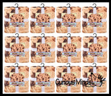 NEW - Fun Chocolate Chip Cookie Novelty Throw Blanket Wrap - Round 5 Foot Bedding