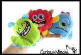 Plush Moving Sand Filled Fidget Toy - Sensory Stress Ball - Unique Feel - Ocean Animals and Monsters