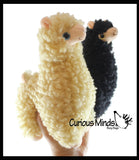 NEW - Wooly Alpaca Stuffed Animal Toy - Soft Animal Plushie  Stuffie. Llama- Soft Snuggly Toy