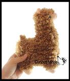 NEW - Wooly Alpaca Stuffed Animal Toy - Soft Animal Plushie  Stuffie. Llama- Soft Snuggly Toy